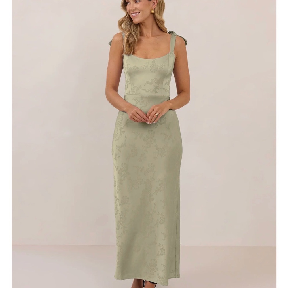 Park & Fifth Sage Green Maxi Dress